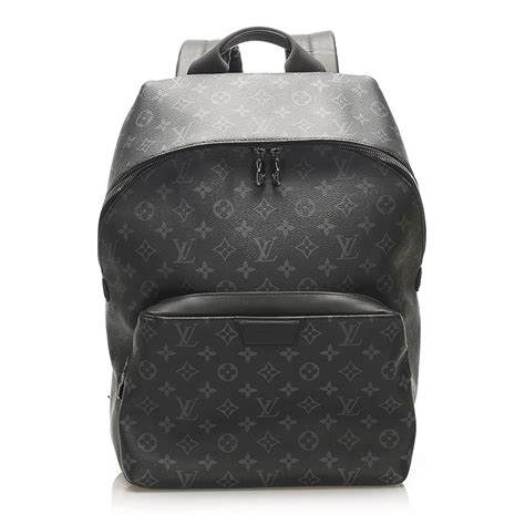 Zaino usato da Uomo di Louis Vuitton in Nero 